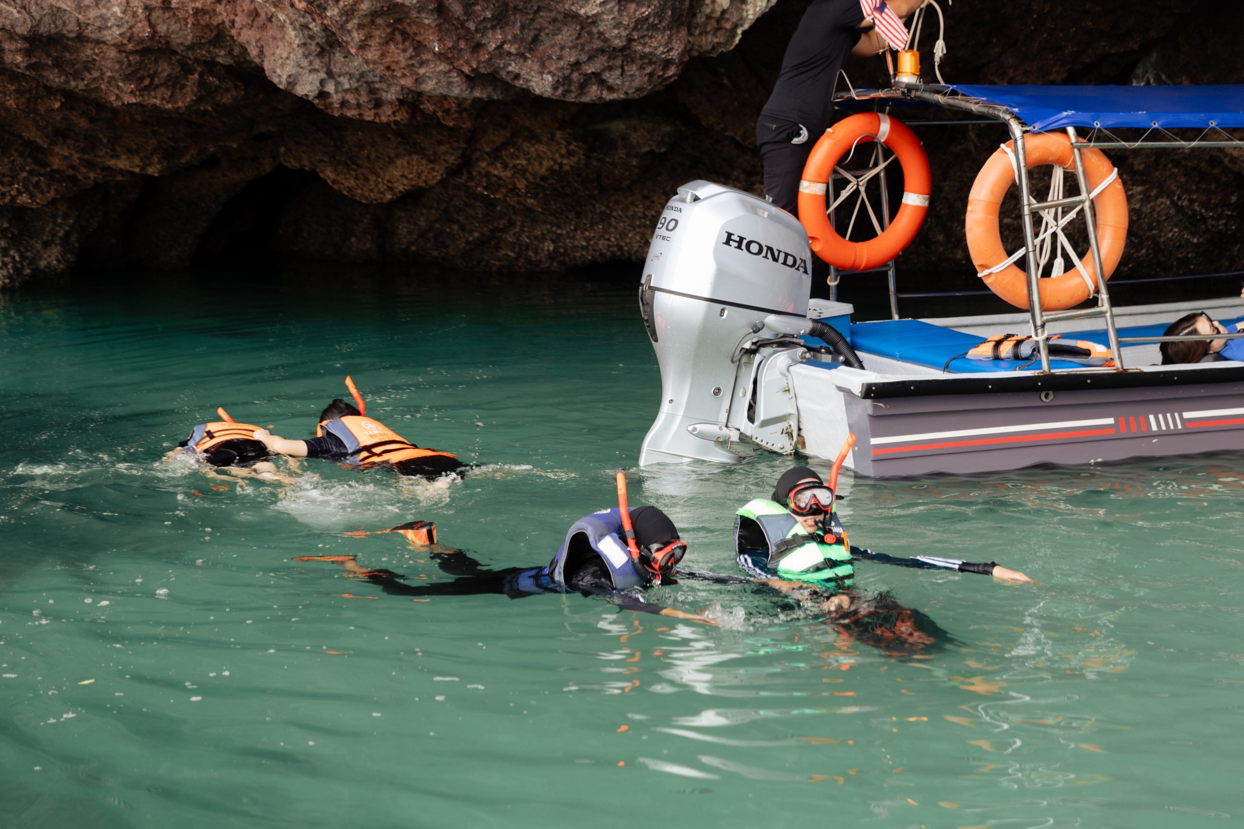Snorkeling at Dangli Island Langkawi Mangrove Tour